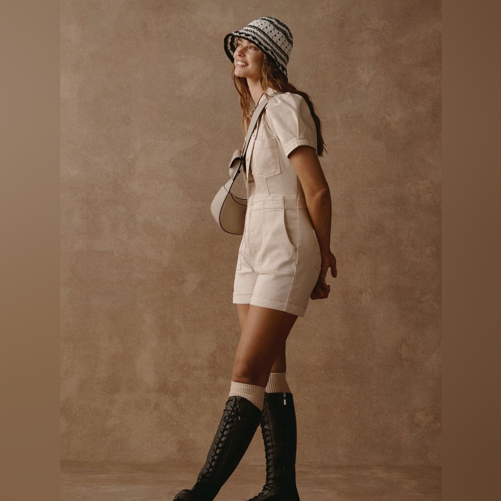 Pilcro Kit Utility Romper - Picture 5 of 9